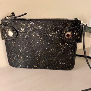 Henri Bendel Splatter Print Crossbody-Never Worn